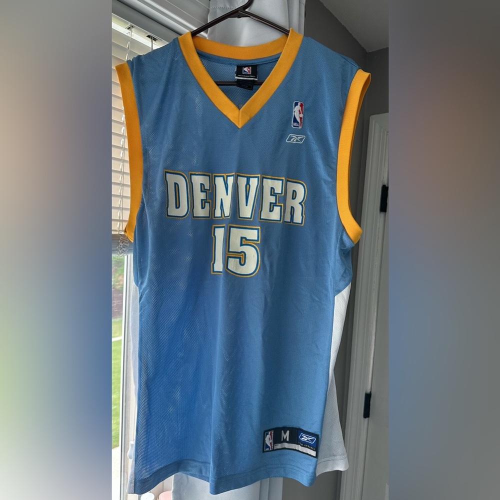 Vintage Carmelo Anthony Denver Nuggets Jersey Reebok Men’s Medium